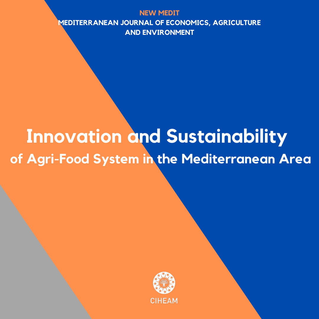 Innovation and Sustainability of Agri-food systems highlighted in the latest publication of NEW MEDIT