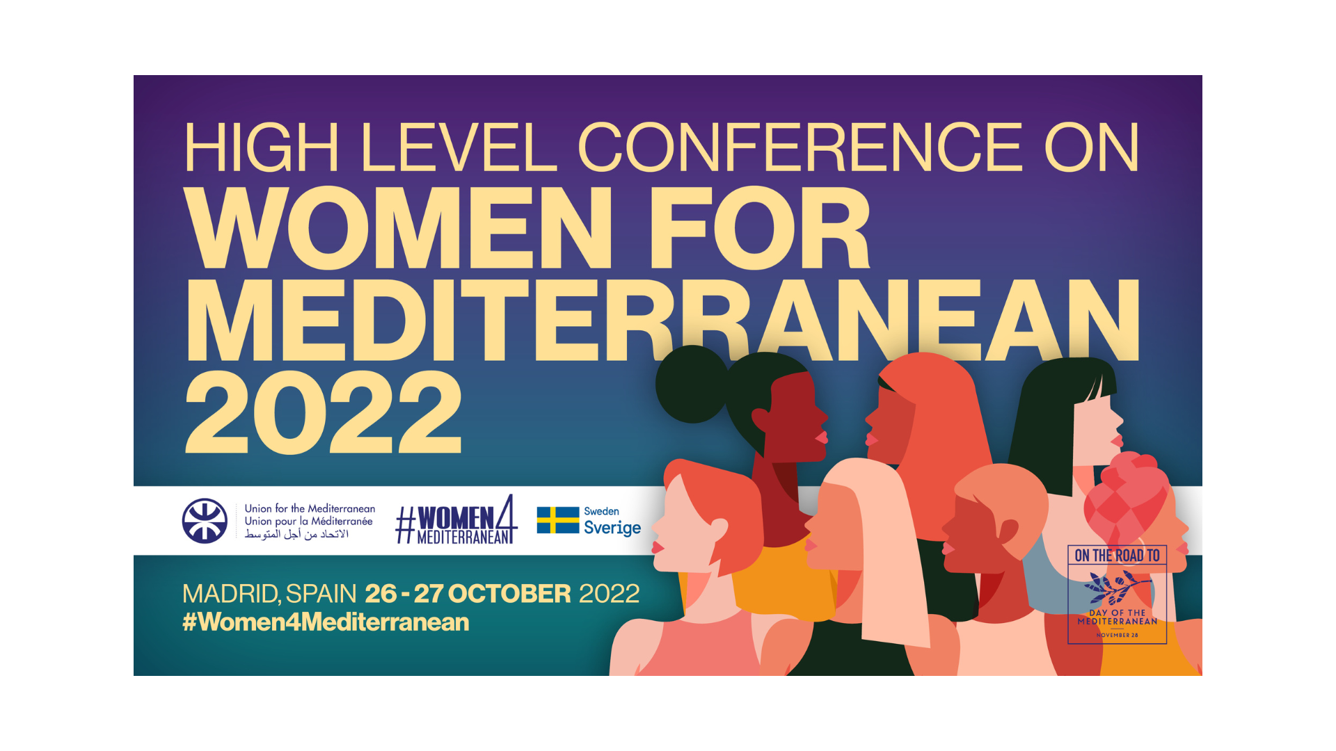 Conférence de haut niveau 2022 sur les Femmes pour la Méditerranée