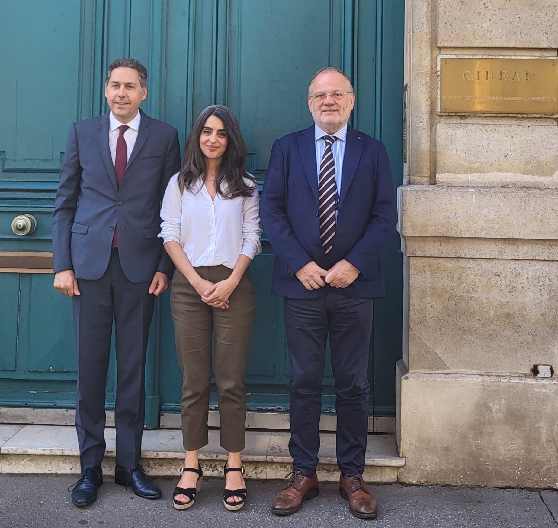 L’ambassadeur de France pour la Méditerranée en visite au Secrétariat général du CIHEAM pour renforcer la coopération sur les questions alimentaires et agricoles